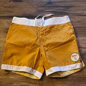 Ganger Yellow Swim Shorts